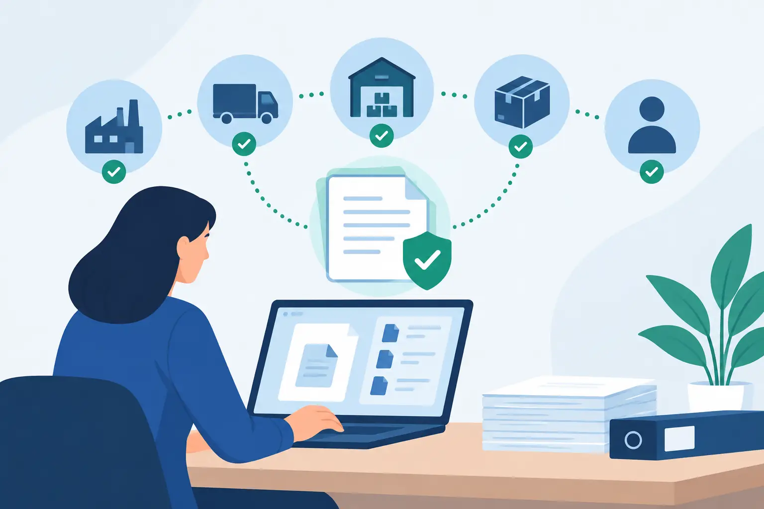 Control documental para operar con trazabilidad