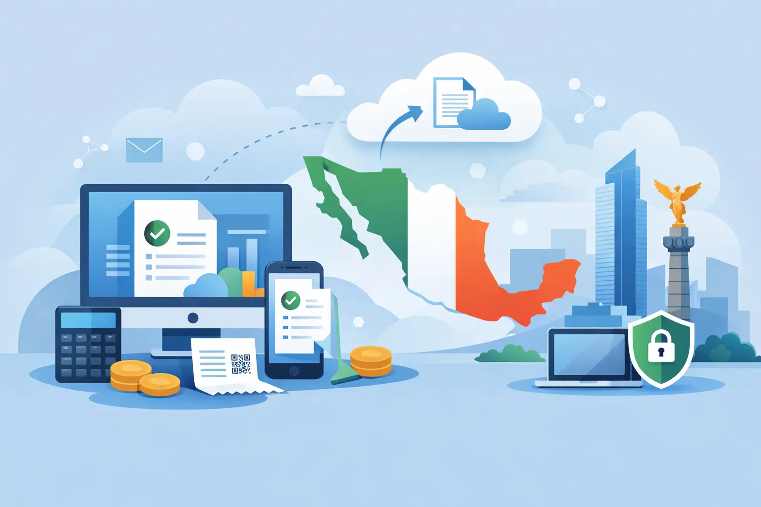 Guía de facturación electrónica en México: CFDI, cobros y control fiscal
