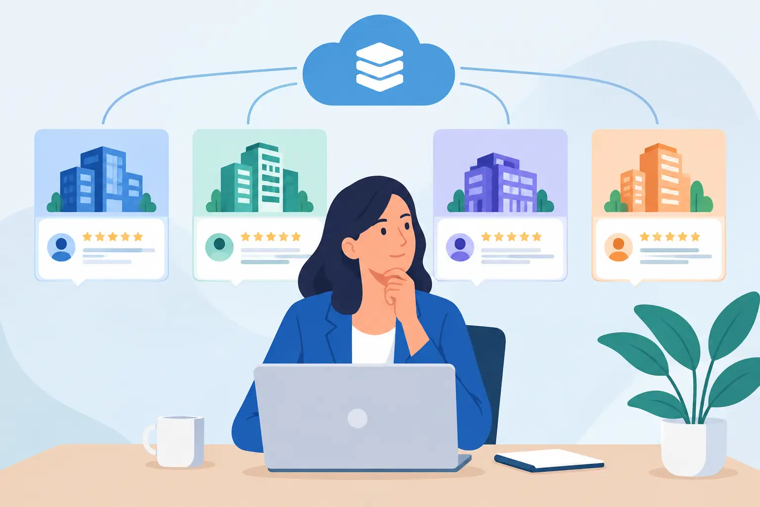 Opiniones de software multiempresa para decidir