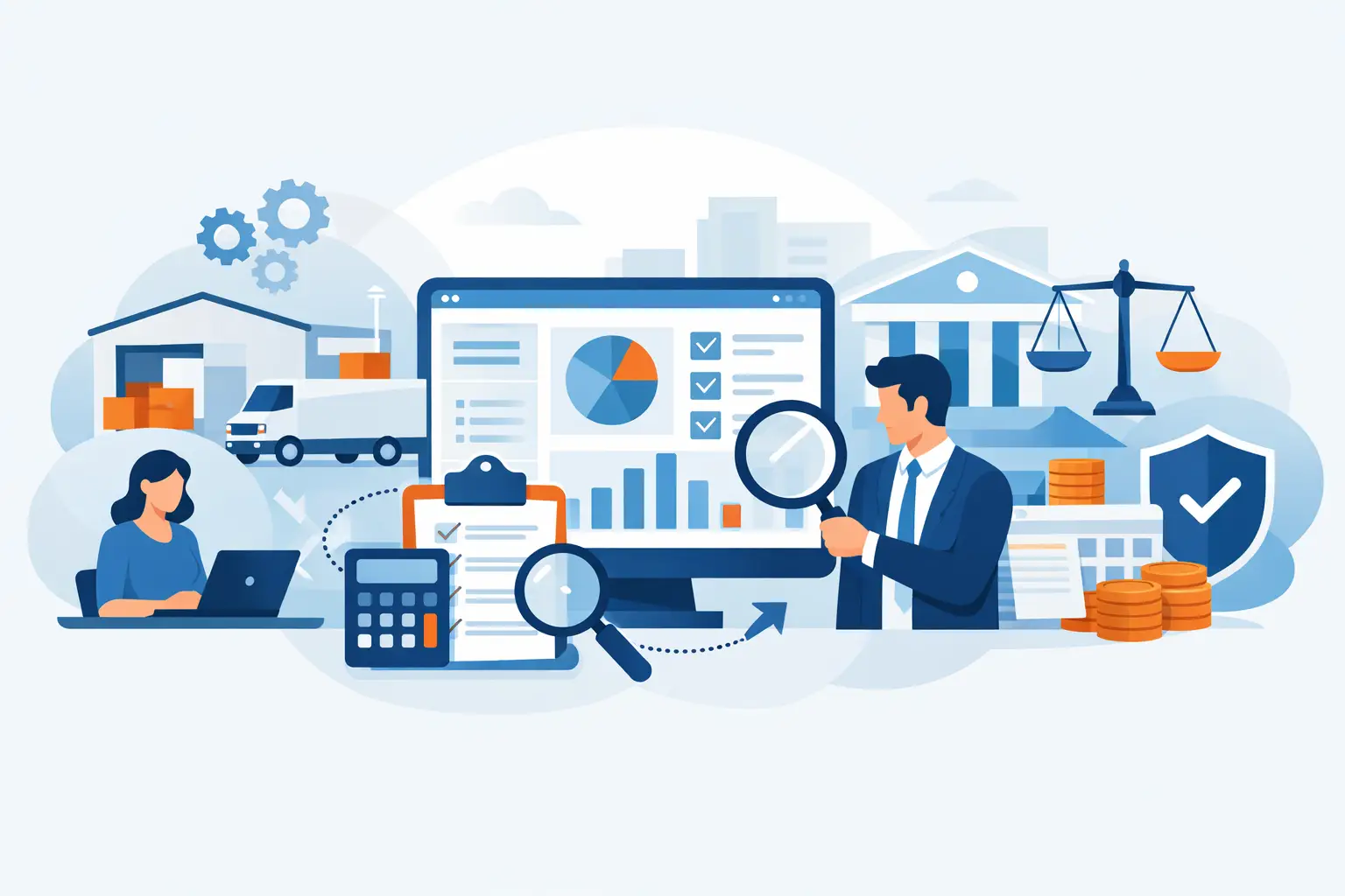 Sistema contable: conecte operación y control fiscal