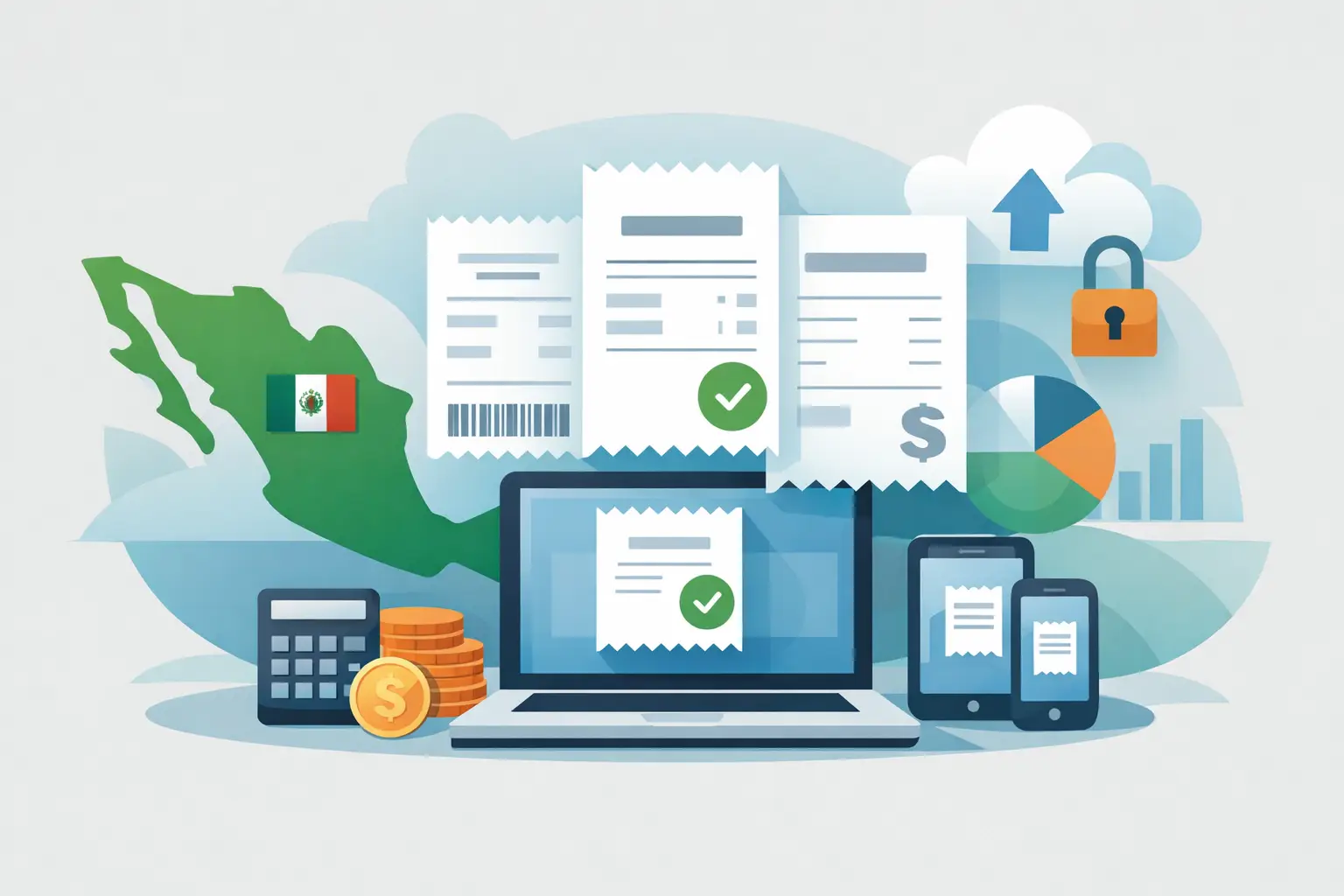 Tipos de comprobantes fiscales digitales en México: CFDI y control operativo